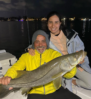 Snook fishing at night!